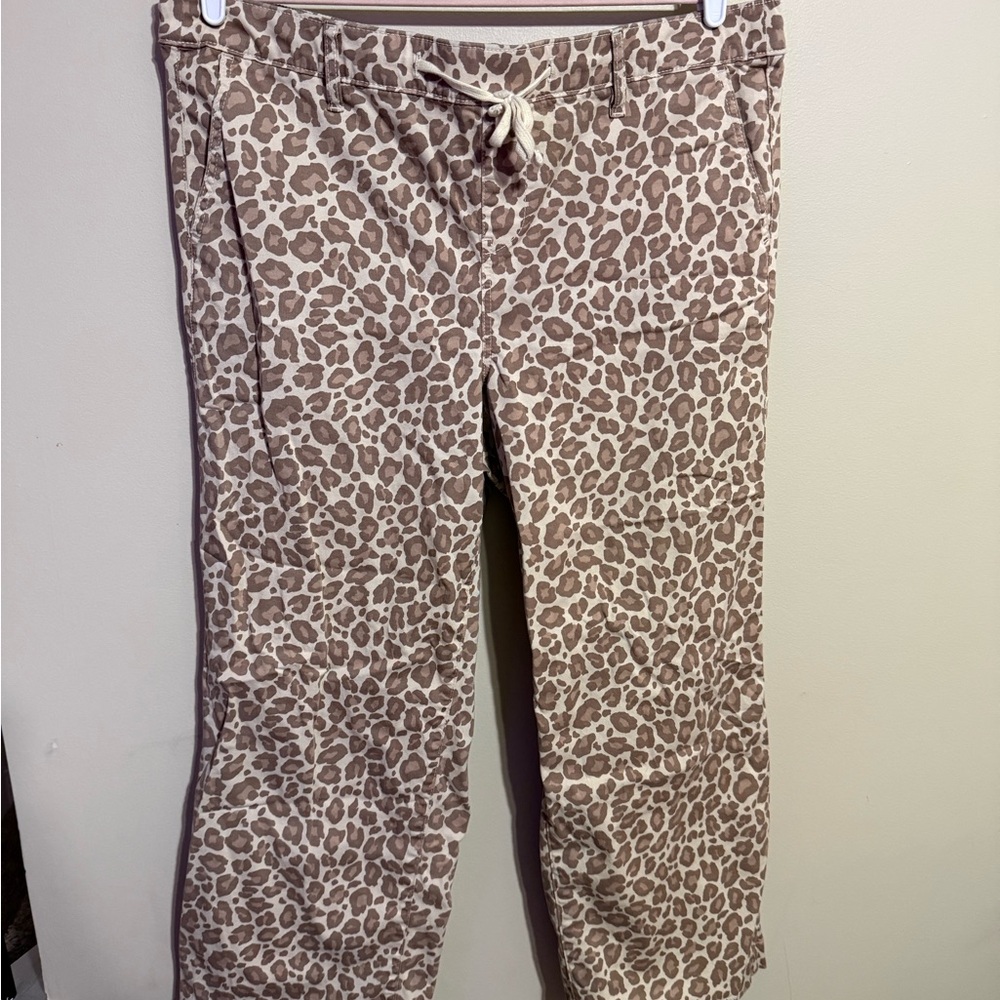 Torrid Brown Leopard Print Pants